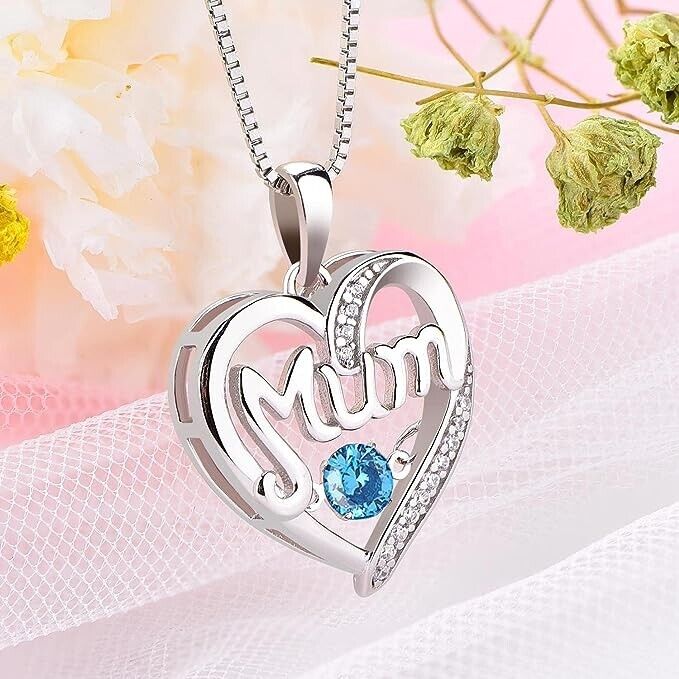 Personalized Inlay Mom Necklace With Kids 925 Sterling Silver | JoyAmo  Jewelry